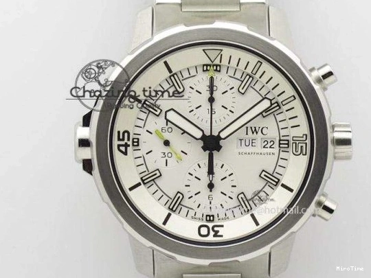 MIROTIME 0722 Neat Da Vinci IW356601 RG MKF 1:1 Best Edition White Dial On Brown Leather Strap A 7230
